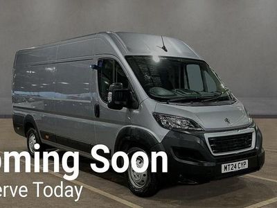 Grey Used 2024 Peugeot Boxer Premium Van | £23,999 (Expensive)