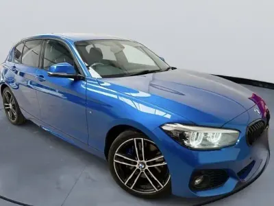 Used BMW 118 M Sport 136 HP (100 kW) 2019 Blue Hatchback