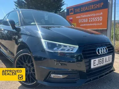 Used Audi A1 Sportback S-Line 95 HP (69 kW) 2018 Black Hatchback