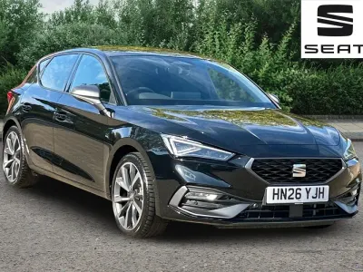 New Seat Leon FR Sport 2026 Black Hatchback
