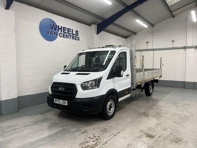 Used Ford Transit 130 HP (95 kW) 2022 White Cabriolet