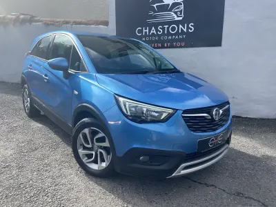 Used Vauxhall Crossland X S 102 HP (75 kW) 2018 Blue SUV