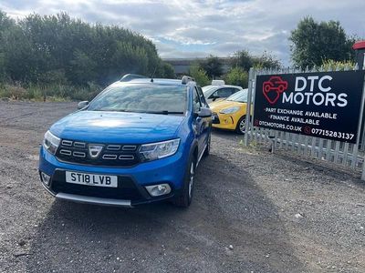Used Dacia Sandero Lauréate 90 HP (66 kW) 2018 Blue Hatchback