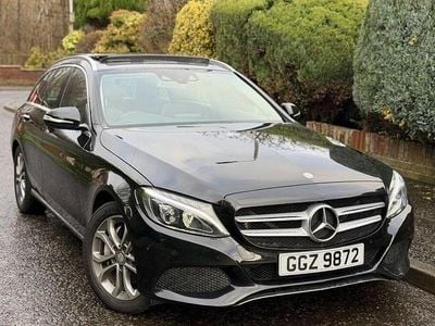 Black Used 2015 Mercedes C250 Premium Estate | £7,950 (A bit pricey)