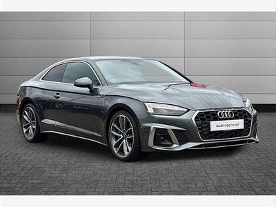 Used Audi A5 S-Line 204 HP (150 kW) 2022 Grey Coupe