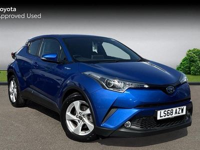 Used Toyota C-HR 122 HP (89 kW) 2018 Nebula blue SUV