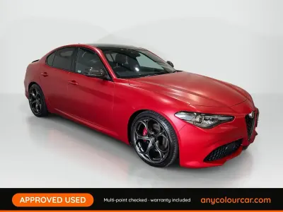 Used Alfa Romeo Giulia Saloon Ti 280 HP (205 kW) 2020 Red Sedan