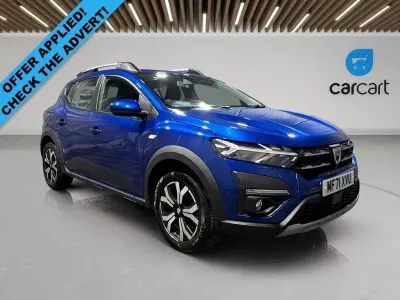 Used Dacia Sandero Prestige 100 HP (73 kW) 2021 Blue Hatchback