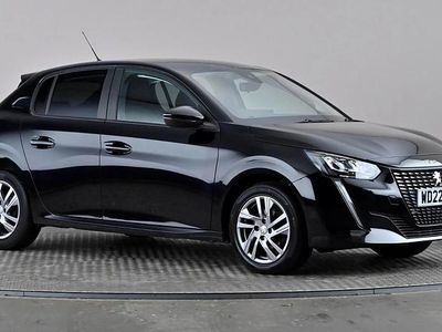 Black Used 2022 Peugeot 208 Active+ Hatchback | £12,698 (Fair price)