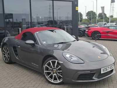 Used Porsche 718 Boxster 300 HP (220 kW) 2017 Grey Cabriolet
