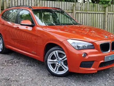 Usado BMW X1 M Sport 2013 Naranja SUV