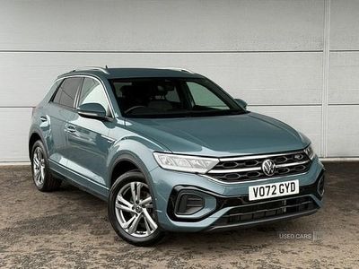 Blue Used 2022 VW T-Roc R-line SUV | £21,995 (Fair price)
