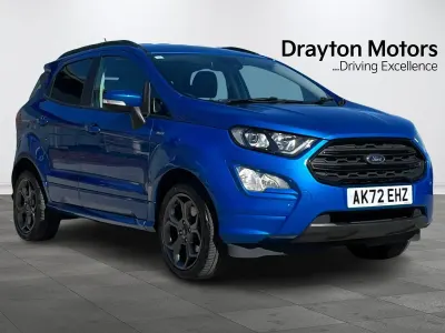Used Ford Ecosport ST-Line 125 HP (91 kW) 2022 Blue SUV