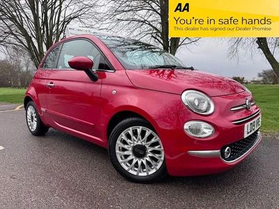 Red Used 2019 Fiat 500 Lounge Hatchback | £6,995 (Fair price)