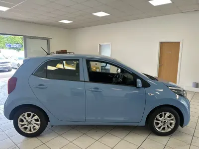 Used Kia Picanto 2017 Blue Hatchback