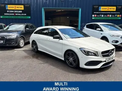 Used Mercedes CLA180 AMG line 2017 White Coupe