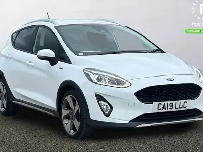 Used Ford Fiesta Active X 125 HP (91 kW) 2019 White Hatchback