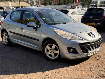 Used Peugeot 207 2009 Blue Hatchback