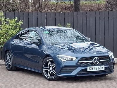 Used Mercedes CLA180 AMG Line Premium 136 HP (100 kW) 2023 Blue Sedan