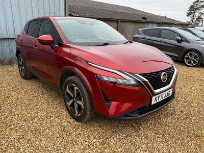 Used Nissan Qashqai N-Connecta 2021 Red SUV