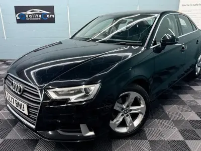 Used Audi A3 Sport 150 HP (110 kW) 2017 Black Sedan