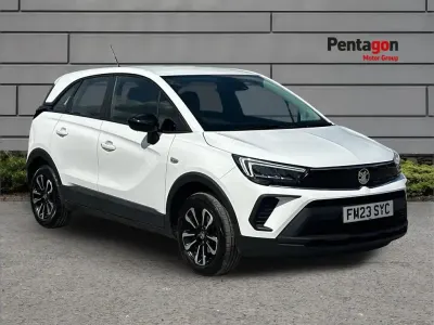 Used Vauxhall Crossland Design Edition 108 HP (79 kW) 2023 White SUV