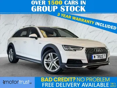 Used Audi A4 Allroad Sport 218 HP (160 kW) 2018 White Estate