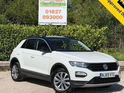 Used VW T-Roc Design 116 HP (85 kW) 2019 White SUV