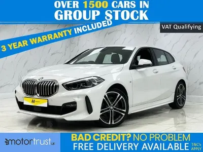 Used BMW 118 M Sport 136 HP (100 kW) 2022 White Hatchback