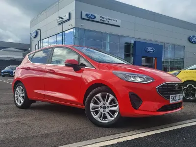 Used Ford Fiesta Titanium 2023 Red Hatchback