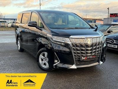 Black Used 2020 Toyota Alphard MPV | £21,495 (Super price)