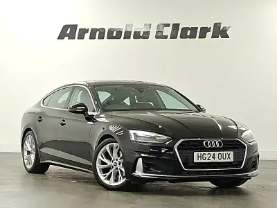 Used Audi A5 Sport 150 HP (110 kW) 2024 Black Hatchback