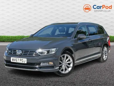 Used VW Passat R-line 150 HP (110 kW) 2017 Grey Estate