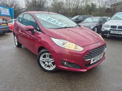 Used Ford Fiesta Zetec 2013 Red Hatchback