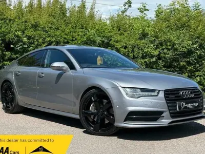 Used Audi A7 Black Edition 2016 Grey Hatchback