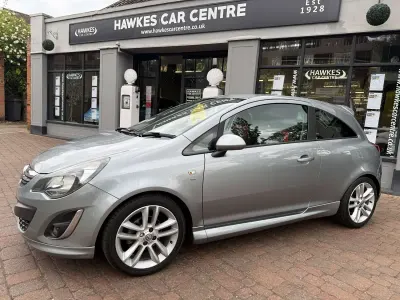 Second-hand Vauxhall Corsa SRi 100 CP (73 kW) 2014 Argintiu Hatchback