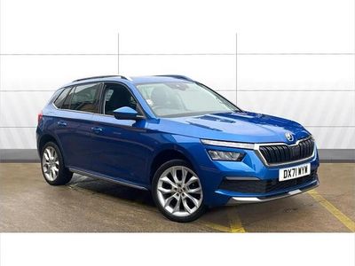 Blue Used 2022 Skoda Kamiq SE L SUV | £14,576 (Fair price)