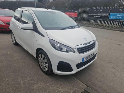 Used Peugeot 108 Active 2018 White Hatchback