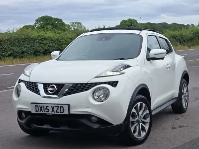 Used Nissan Juke Tekna 2015 White SUV