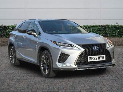 Used Lexus RX450h Sport Line 313 HP (230 kW) 2022 Silver SUV