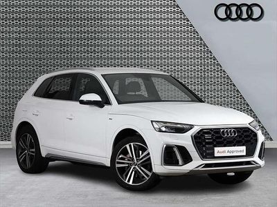 Used Audi Q5 S-Line 295 HP (216 kW) 2021 White SUV