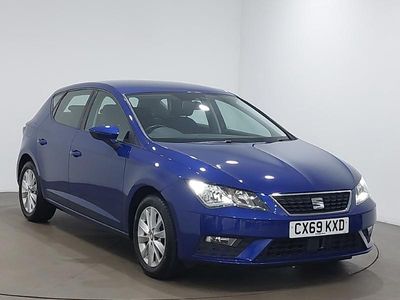 Used Seat Leon SE 130 HP (95 kW) 2019 Blue Hatchback