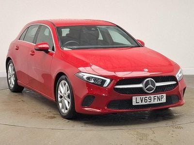 Used Mercedes A200 163 HP (119 kW) 2019 Red Hatchback