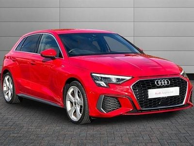 Used Audi A3 Comfort 150 HP (110 kW) 2023 Tango red Sedan