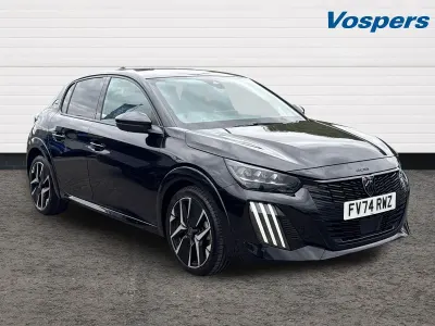 Used Peugeot 208 GTi 101 HP (74 kW) 2024 Black Hatchback