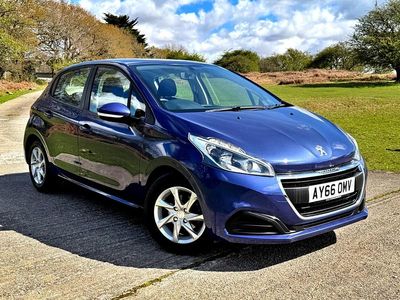Usado Peugeot 208 Active 2016 Azul Citadino