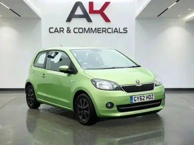 Usado Skoda Citigo Elegance 2012 Verde Utilitario