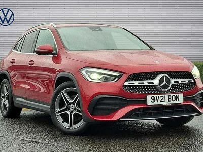 Used Mercedes GLA200 AMG line 163 HP (119 kW) 2021 Red SUV