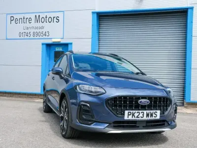 Used Ford Fiesta Active X 2023 Blue Hatchback