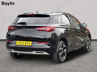 Used Vauxhall Grandland X Ultimate 128 HP (94 kW) 2023 Black SUV